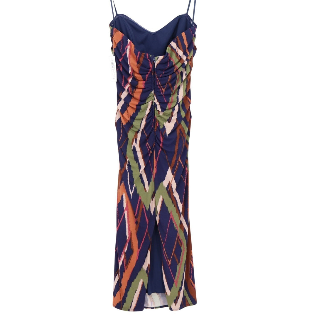 Premier Amour Sheath Dress Womens 10 Multi Stretch Sleeveless Sweetheart Neck