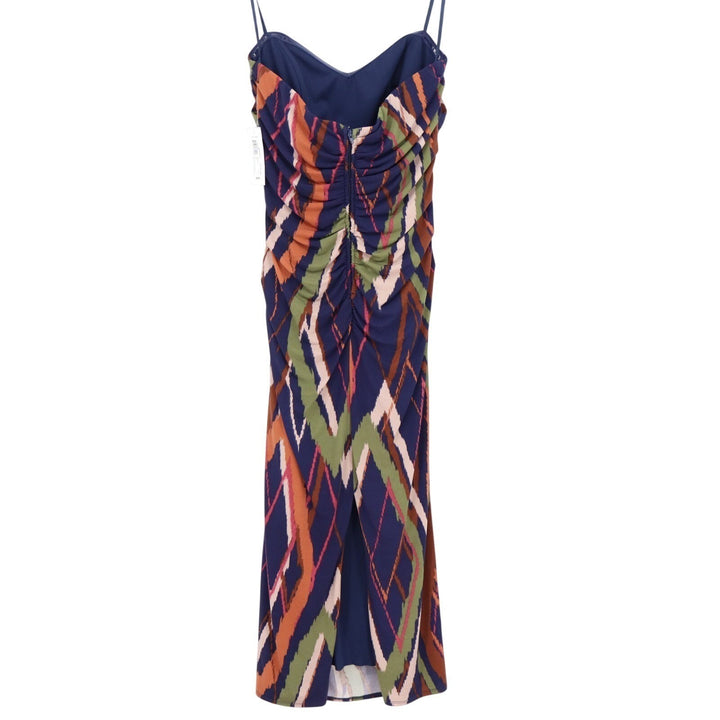 Premier Amour Sheath Dress Womens 10 Multi Stretch Sleeveless Sweetheart Neck