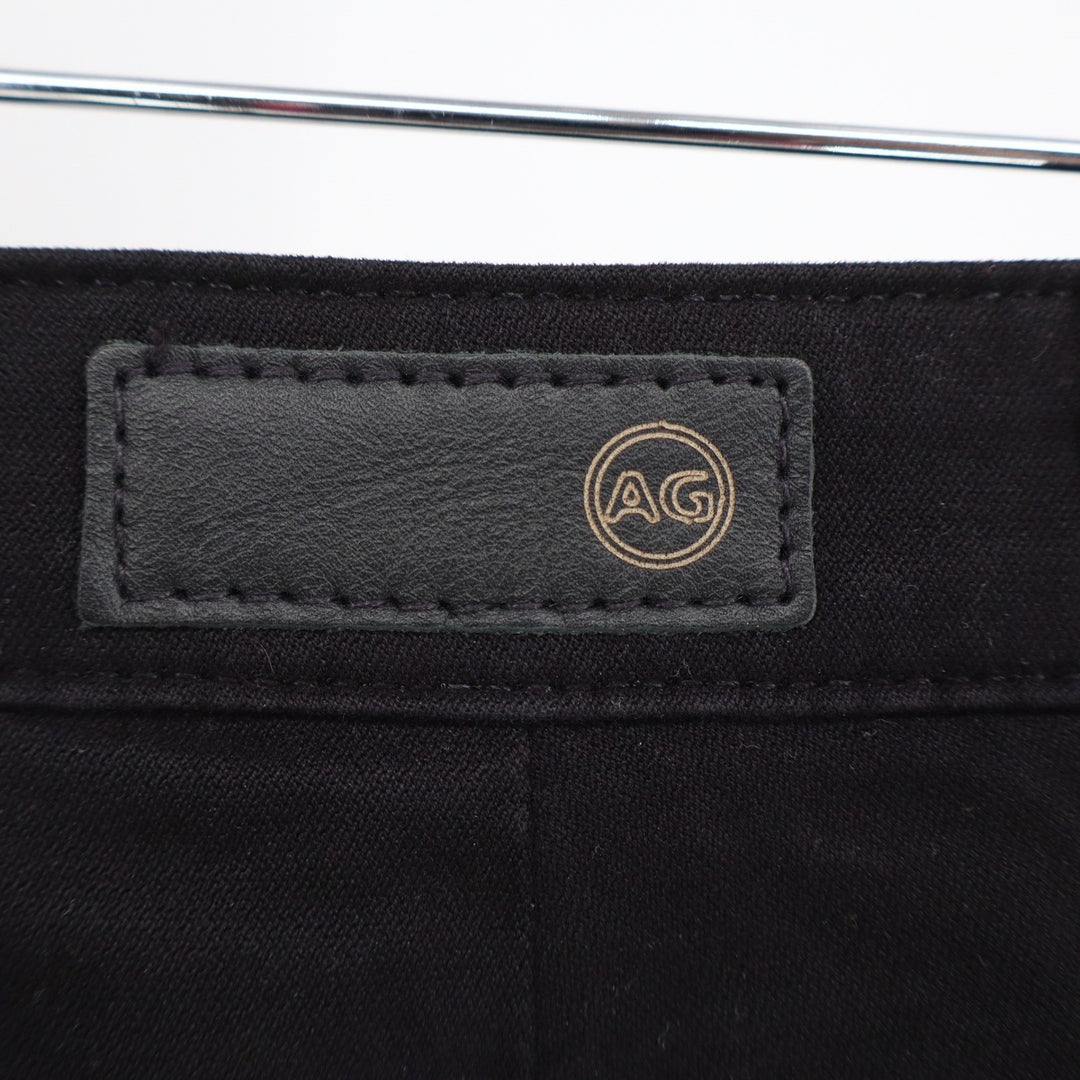 AG Adriano Goldschmied Caden Short Tailored Fit Black Chino Shorts Size 26 NEW