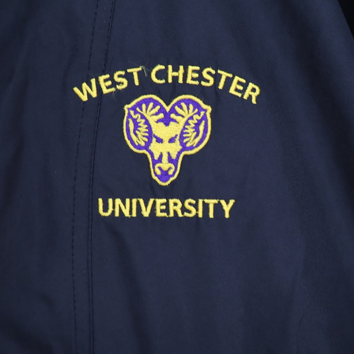West Chester Windbreaker Mens S Black NCAA Turfer Sport Anorak Jacket Excellent