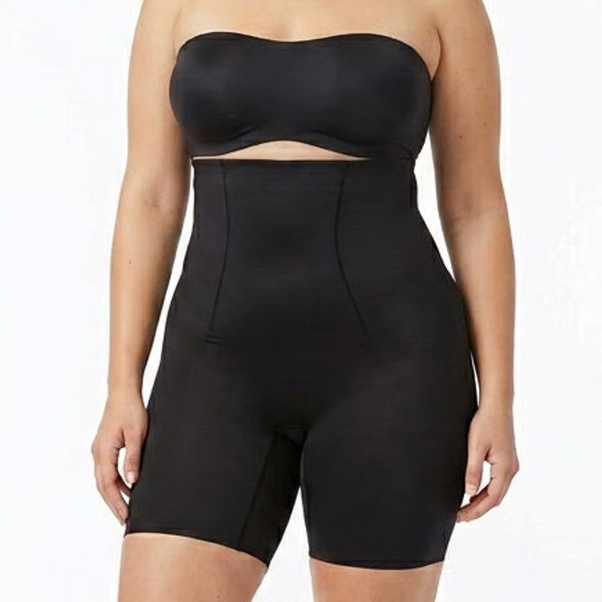 Miraclesuit Shape Away Thigh Slimmer Womens 2X Black Stretch Extra Firm Hi-Waist
