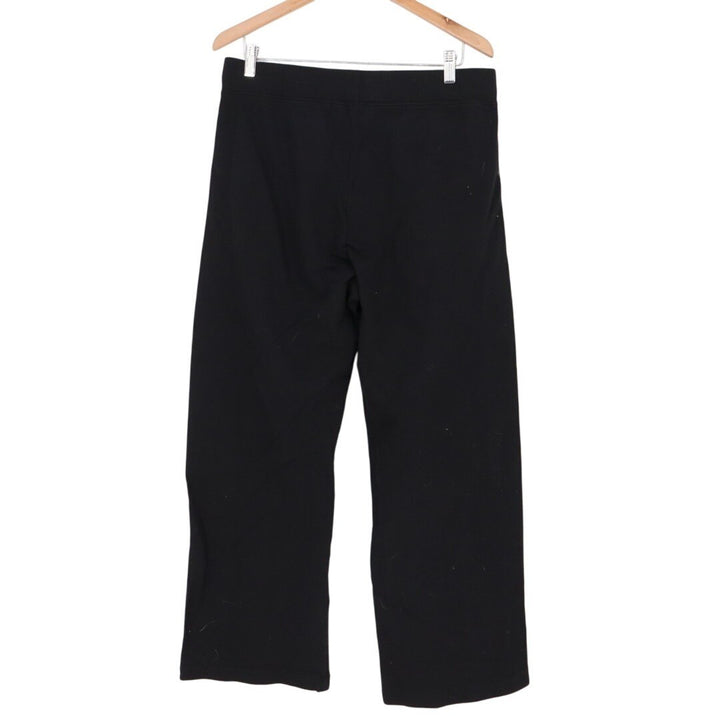 American Giant Ponte Pants Womens XL Black Cotton Slash Pockets Straight Leg