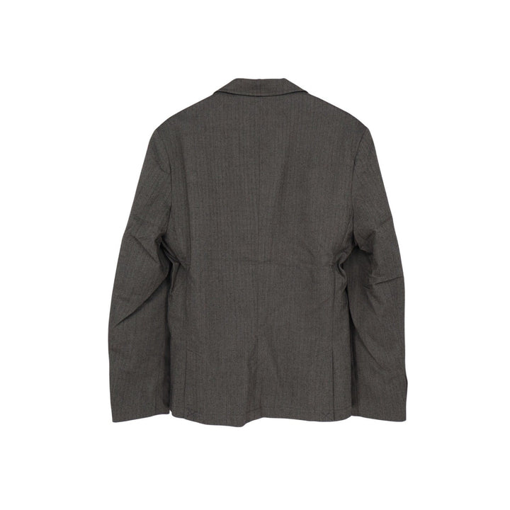Jachs New York Tailoring Charcoal Herringbone Blazer Jacket Men's Size M