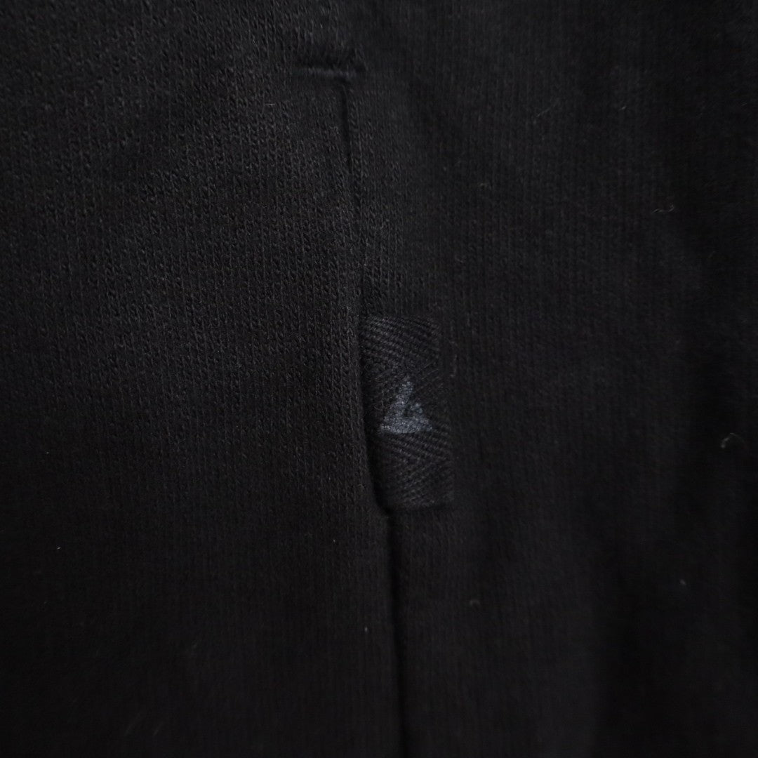 American Giant Ponte Straight Pants Womens Small Black Cotton Logo Relaxed Fit