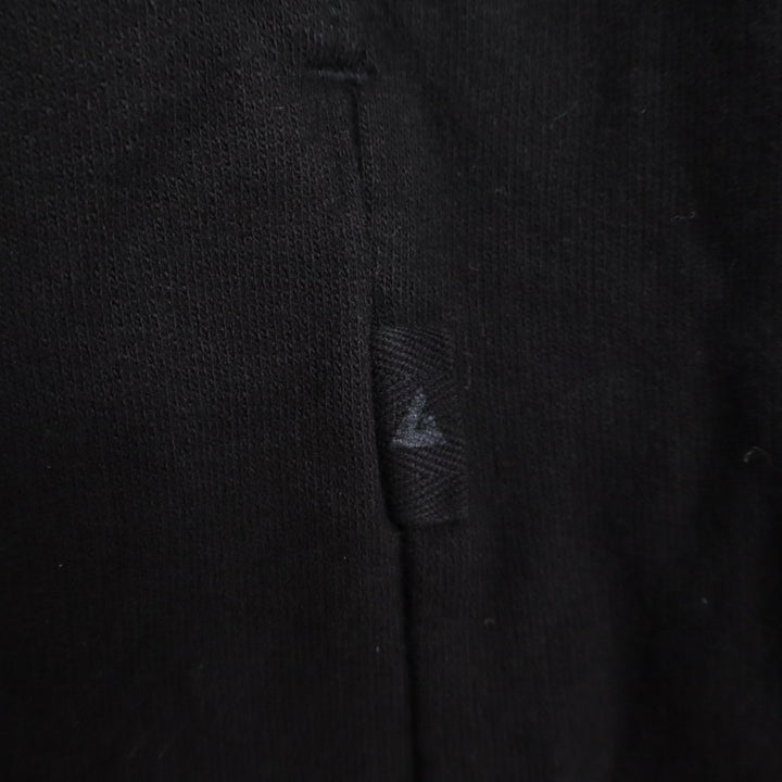 American Giant Ponte Straight Pants Womens Small Black Cotton Logo Relaxed Fit
