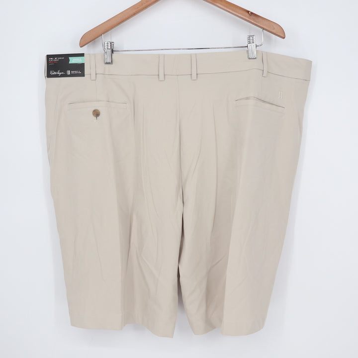 Walter Hagen Mens 48 Big & Tall Hagen Golf Shorts Light Khaki Perfect 11