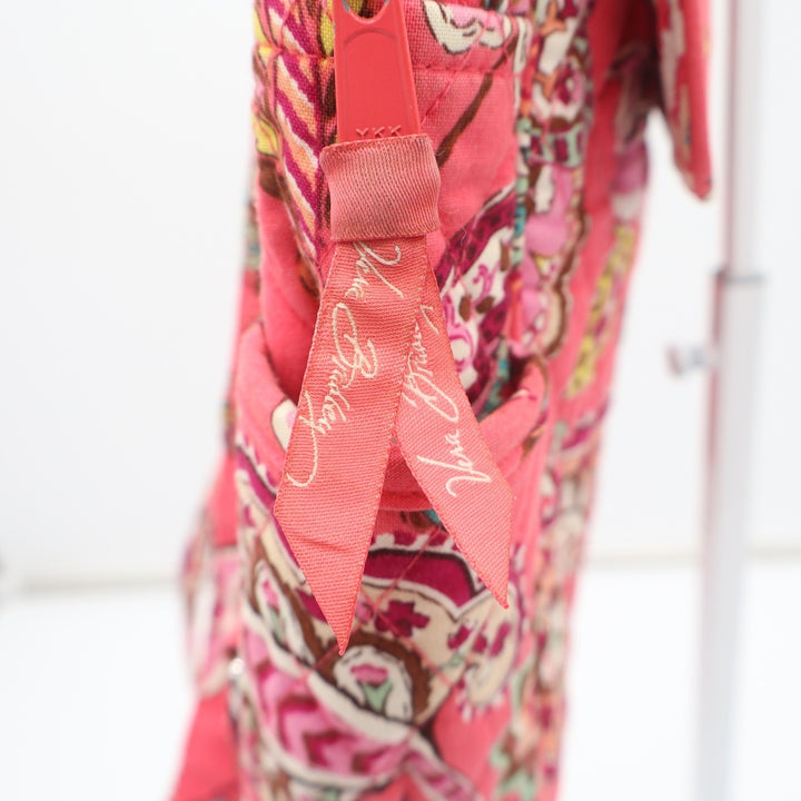 Vera Bradley Canterberry Magenta Quilted Cotton Paisley Backpack Pink Small/Med