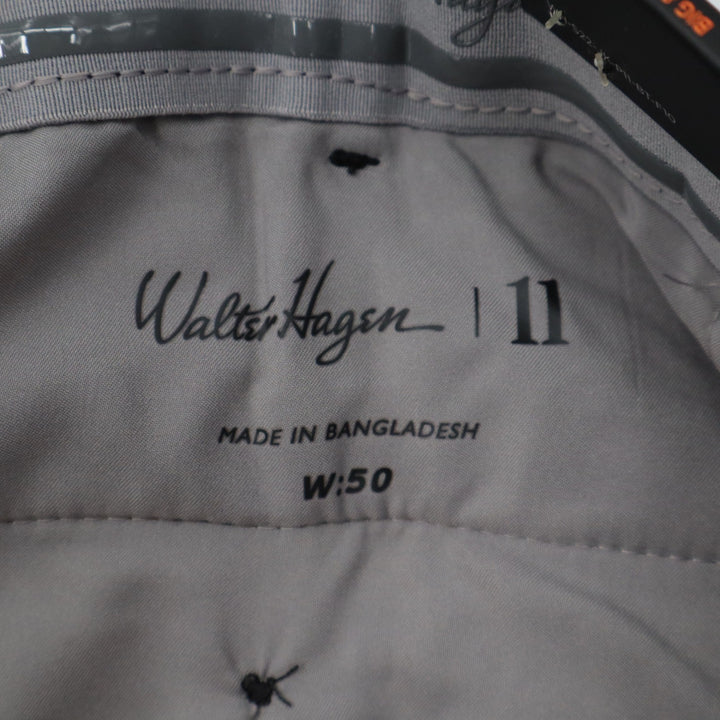 Walter Hagen Mens Big and Tall Golf Shorts Black 50 Wrinkle Resistant