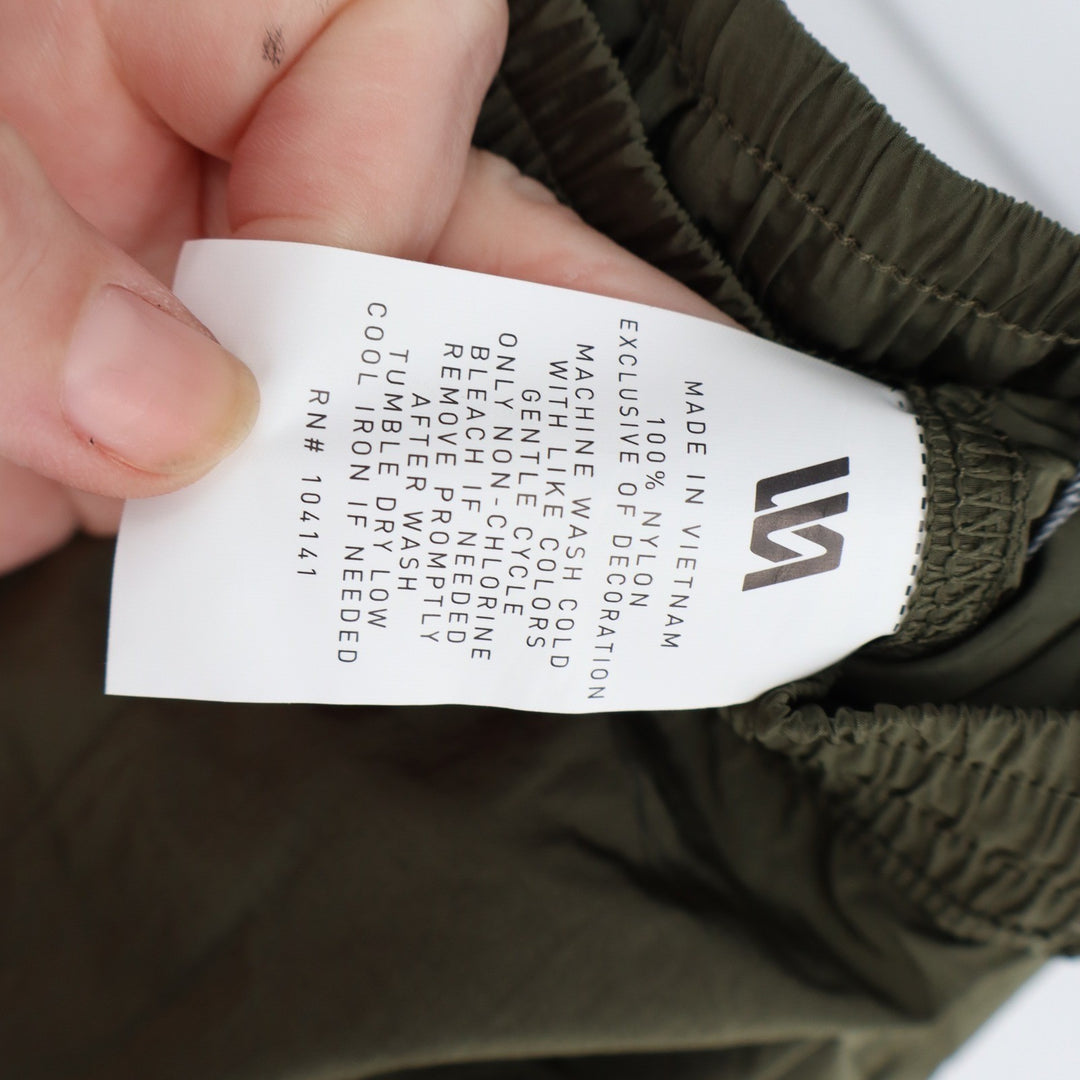 VRST Mens All-In 5 Inch Unlined Shorts Olive Green Shine XL NEW