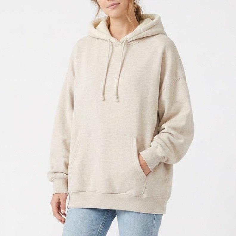 American Eagle Outfitters Ahh-Mazingly Soft Hoodie Women Large Peach Jegging Fit