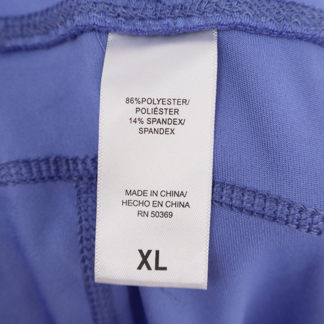 Juicy Couture Sport Womens XL Blue High Waisted Pockets Leggings