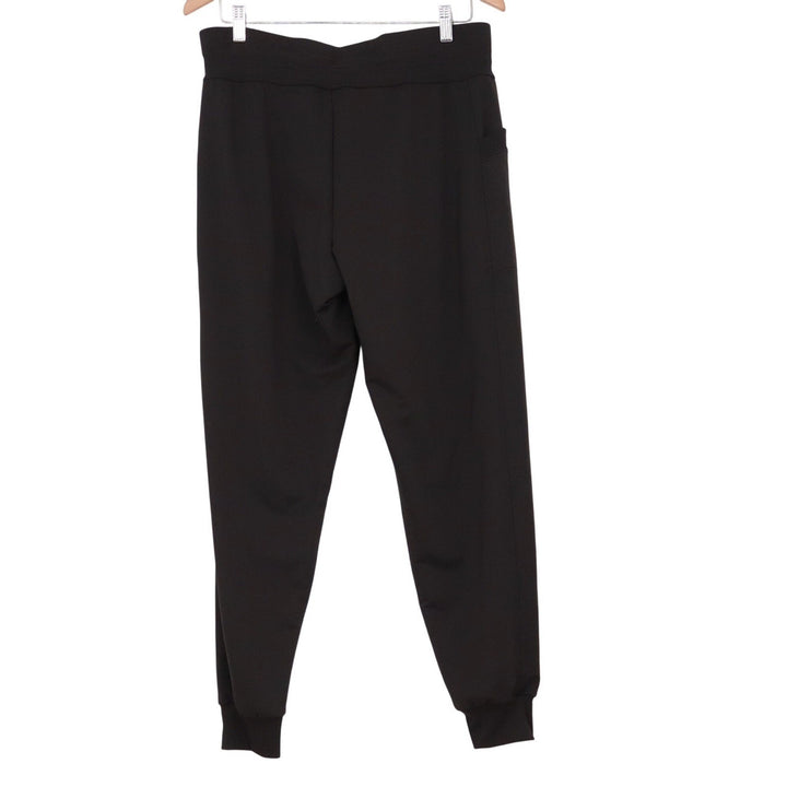 32 Degrees Heat Mens Black Tech Fleece Jogger Pants Size L Drawstring Activewear