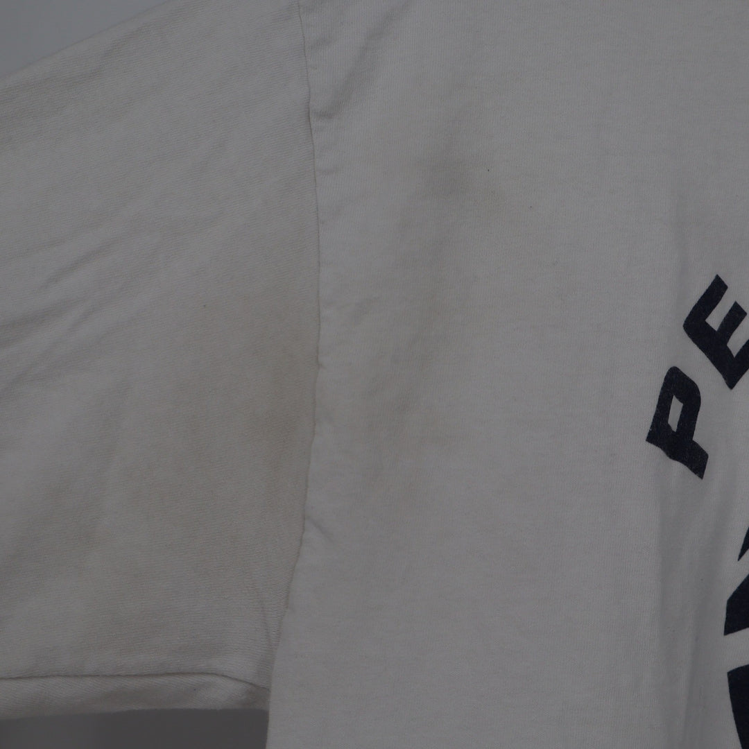 Champion Penn State Nittany Lions Long Sleeve T-Shirt Cream Mens Large