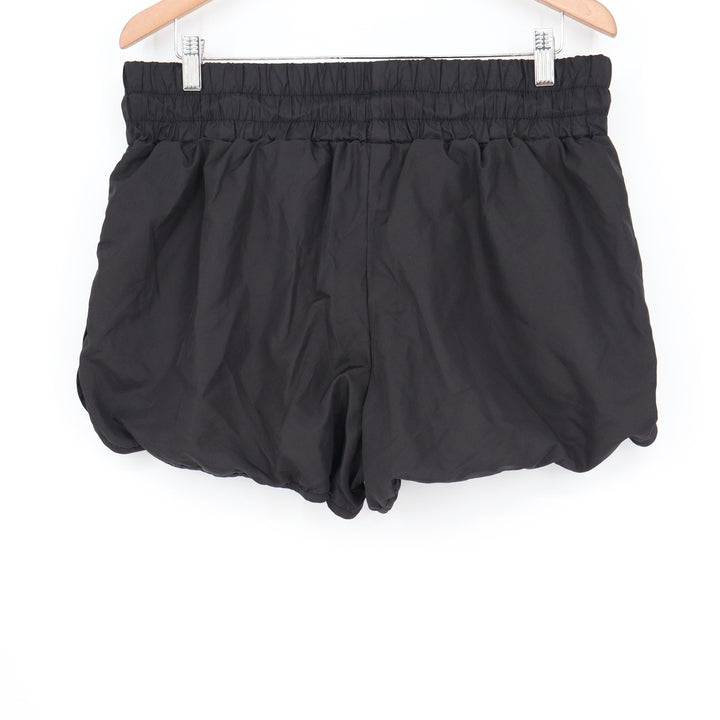 No Boundaries Black Athletic Shorts XL 15-17 Pink Drawstring Toggle Recycled