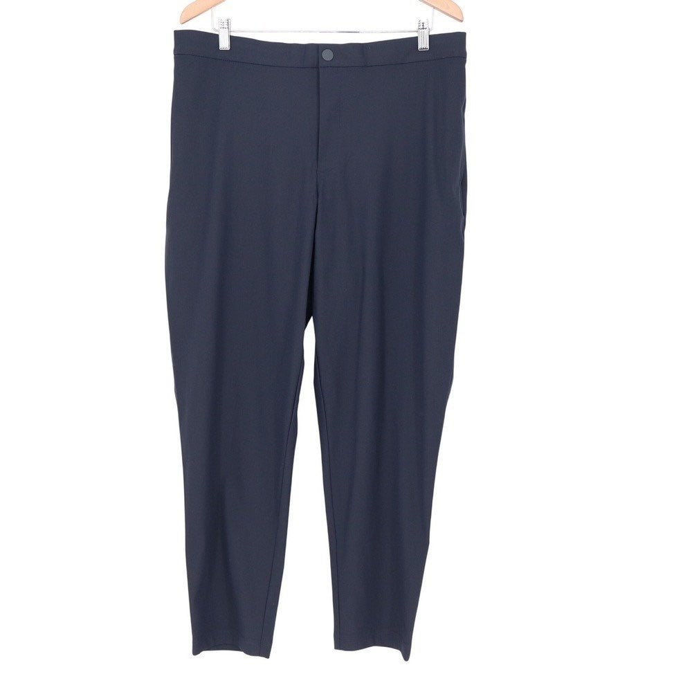 VRST Mens Limitless Slim Taper Pant Dark Navy Blue Size L NWT