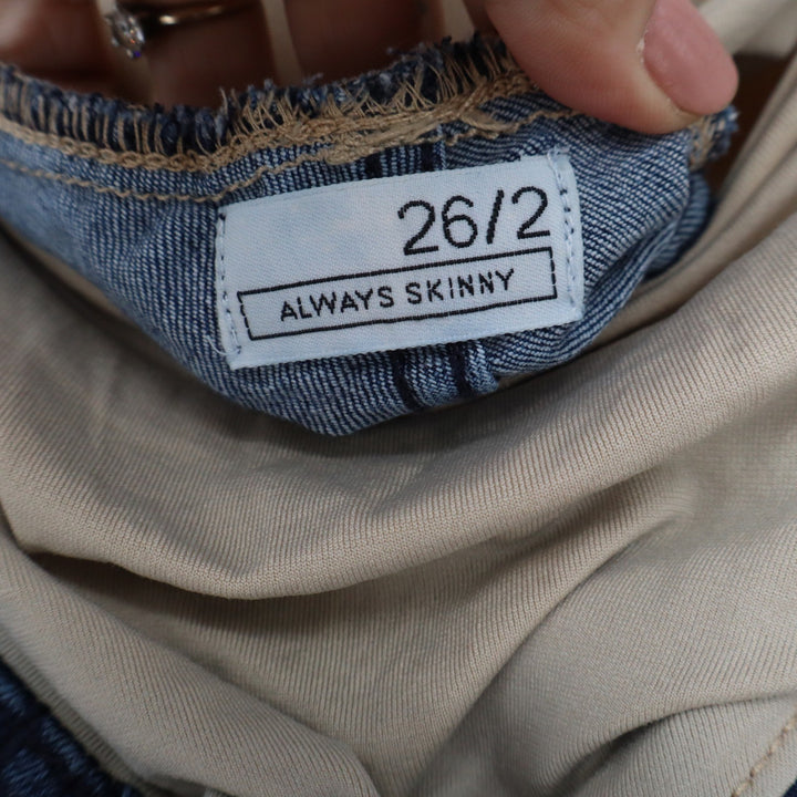 Gap Maternity Always Skinny Jeans Blue Dark Wash Full Belly Panel Size 26/2