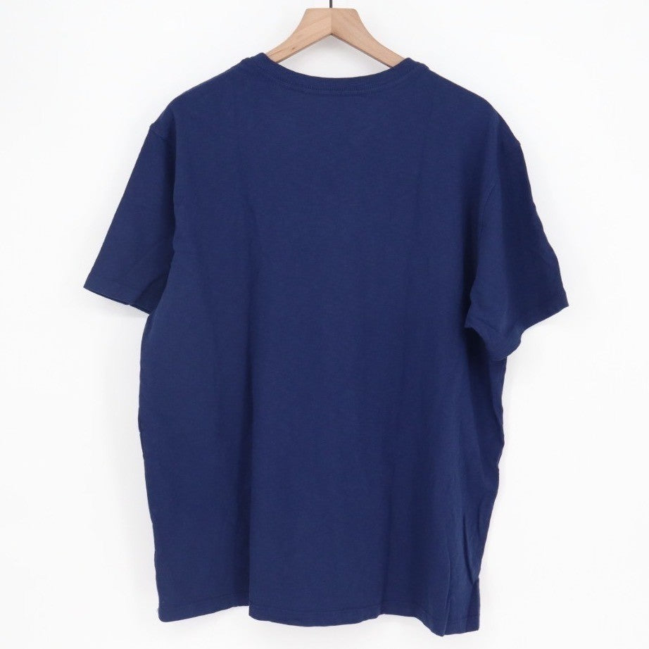 American Giant Premium Slub T-Shirt Mens XL Navy Cotton V-Neck Short Sleeve