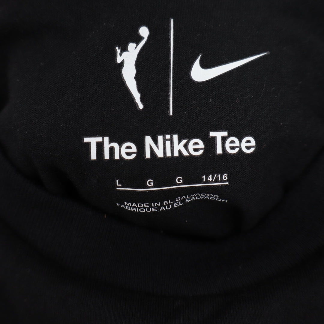 Nike Chicago Sky Angel Reese 5 Explorer Edition Youth T-Shirt Black L 14/16