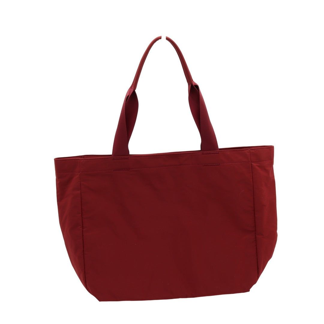 Athleta Power of She Nylon Tote Bag Dark Red Gym Travel Laptop Sleeve Large