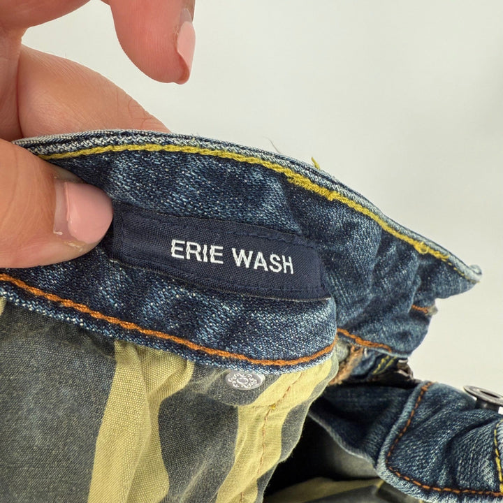 Flag & Anthem Nashville Straight Jeans Erie Wash Mens Size 44x30 Premium Denim