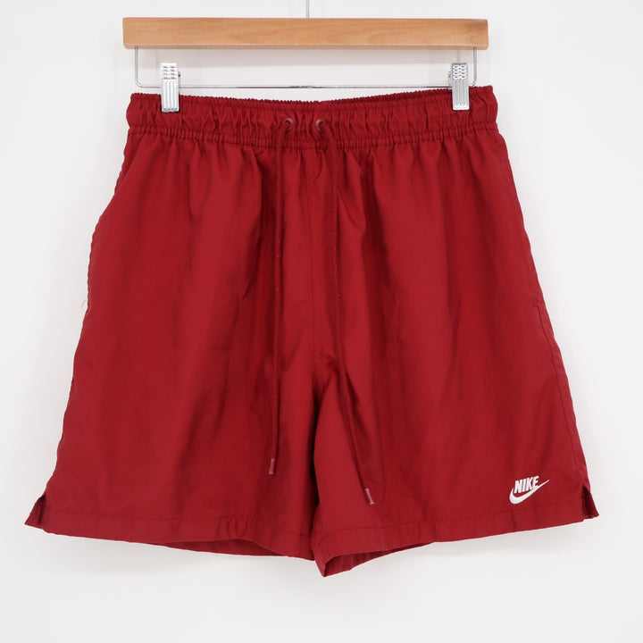 Nike Mens Woven Flow Shorts University Red Mesh Lined 5 Inch Inseam Size M