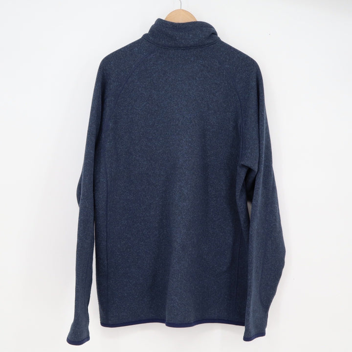 Patagonia Pullover Mens XL Better Sweater Blue 1/4 Zip Fleece Excellent