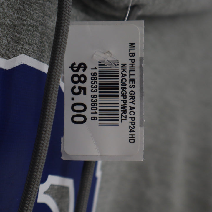 Nike MLB Philadelphia Phillies Postseason 2024 Grey Hoodie XL
