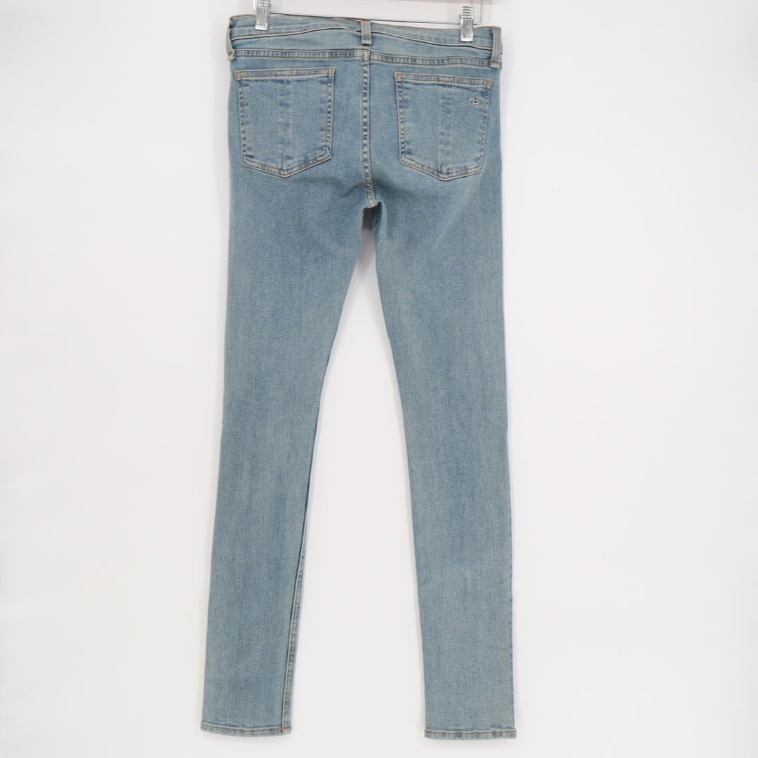Rag & Bone La Costa Light Wash Skinny Jeans Size 28 W1502K520 Made in USA