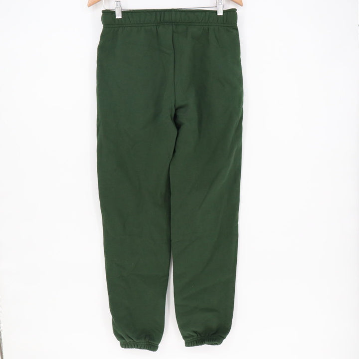 American Giant Sweatpants Womens XS Green Cotton Fleece Drawstring Wasit Tapered