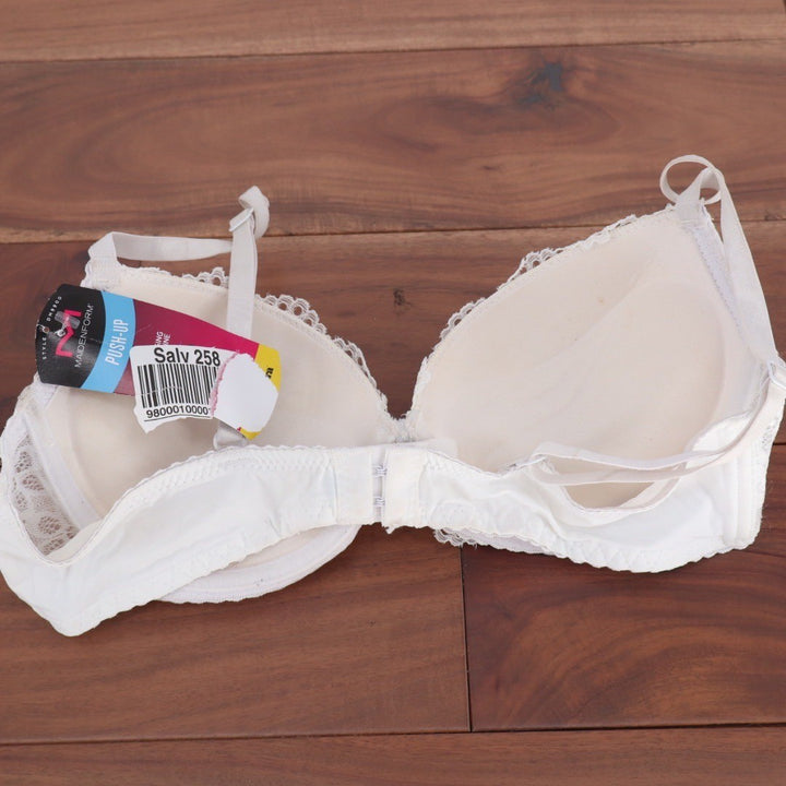 Maidenform Love the Lift Push Up Bra White Floral Lace Underwire DM9900 36C