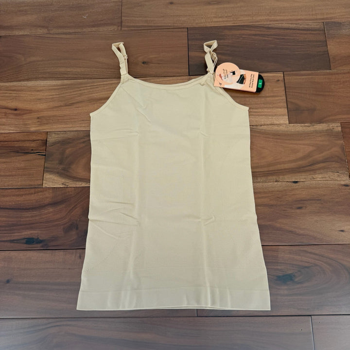 Shapermint Essentials All Day Every Day Scoop Neck Cami Chai Size L