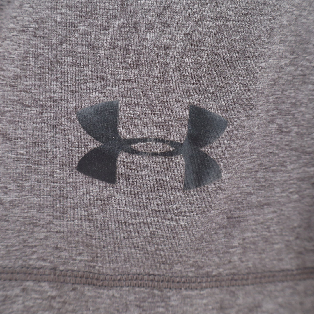 Under Armour Mens HeatGear Loose Fit Athletic Shorts Gray Heathered Small