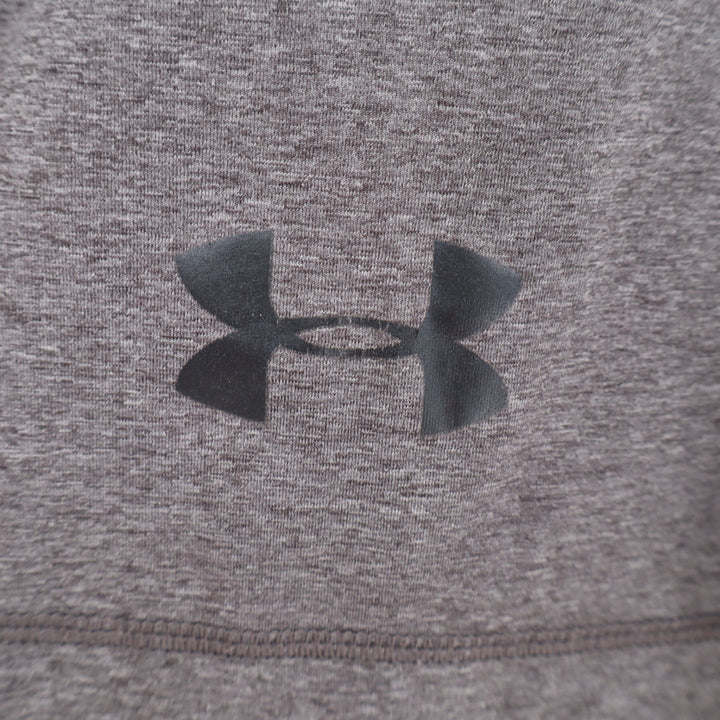 Under Armour Mens HeatGear Loose Fit Athletic Shorts Gray Heathered Small