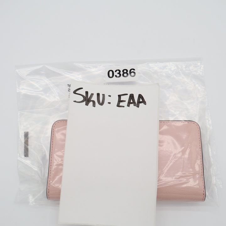 Kate Spade NY Large Slim Bifold Womens Pink Leather Credit Card Slots Wallet