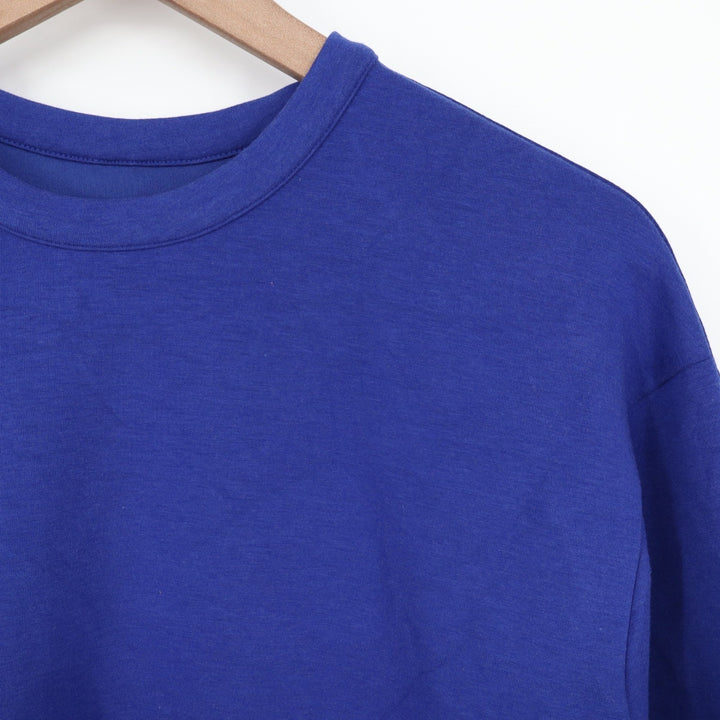 Nike Dri-FIT Training Crewneck Sweatshirt Blue Mens Medium