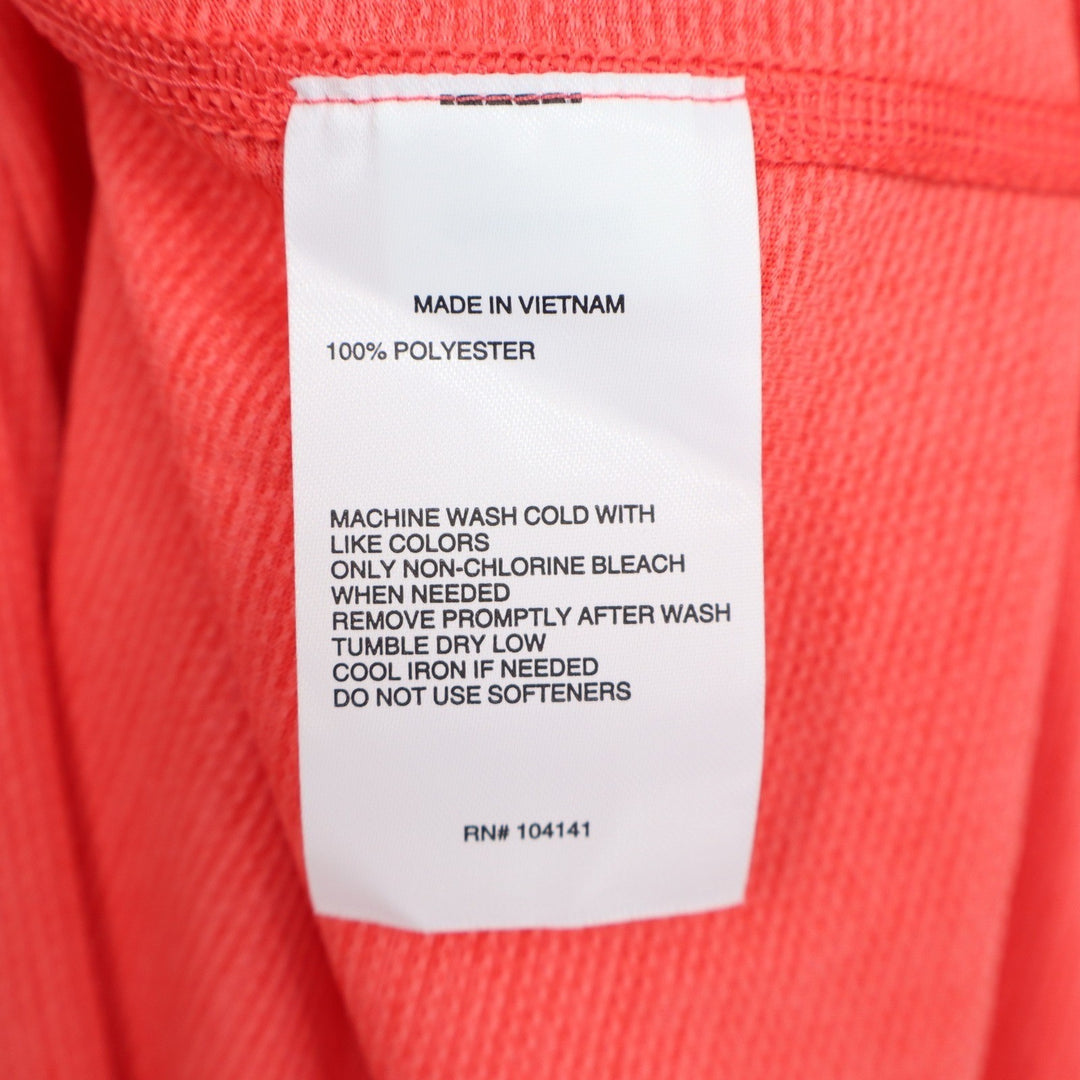 DSG Mens Movement Tee Cabana Coral Heather Short Sleeve Athletic Shirt Small NEW