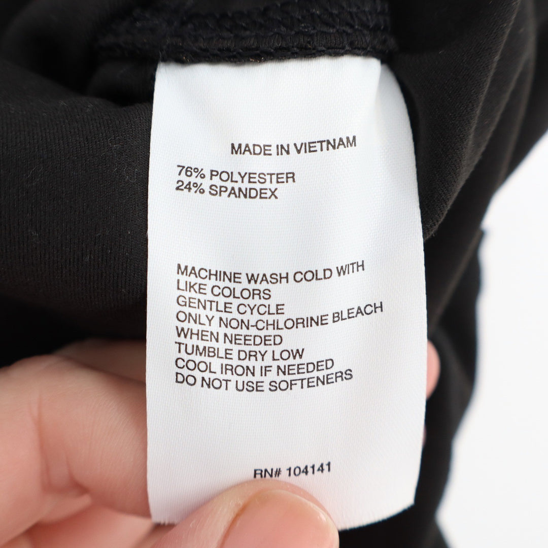 DSG Momentum Crop Womens Small Pure Black High Rise Leggings NEW