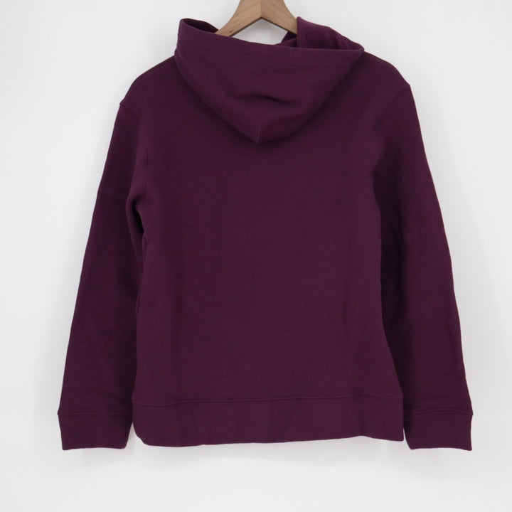 American Giant Midweight Hoodie Womens XS Blackberry Wine Cotton Kangaroo Pocket
