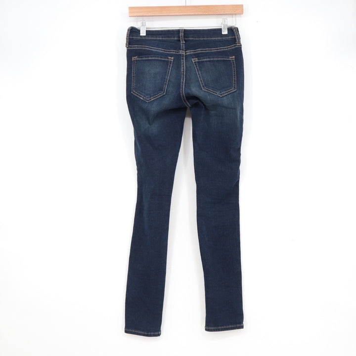 Old Navy The RockStar Skinny Jeans Dark Wash Blue Size 6 Regular Stretch Denim