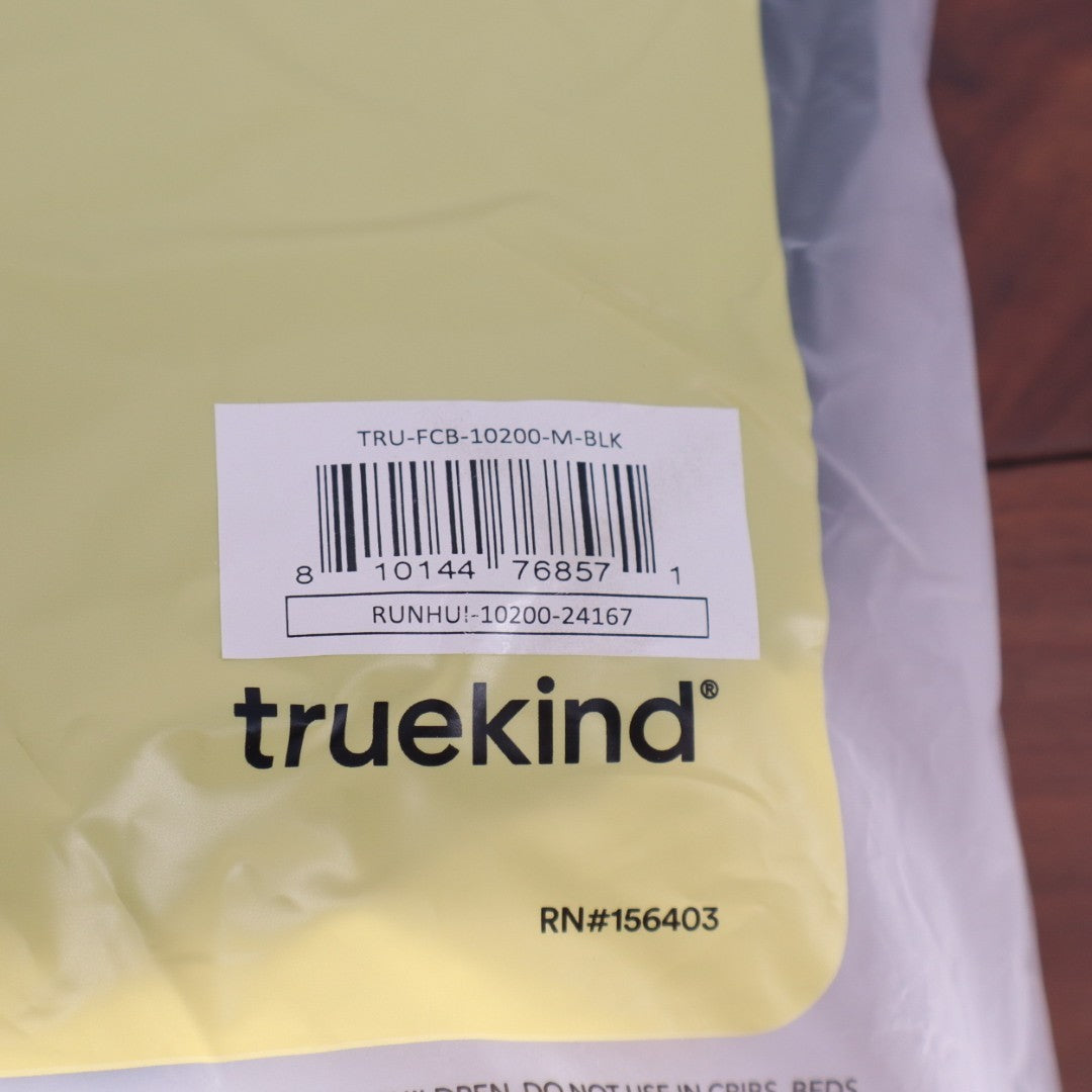 Truekind Wireless Lift T Shirt Bra Womens Medium Black Plunge Neck Molded Cups