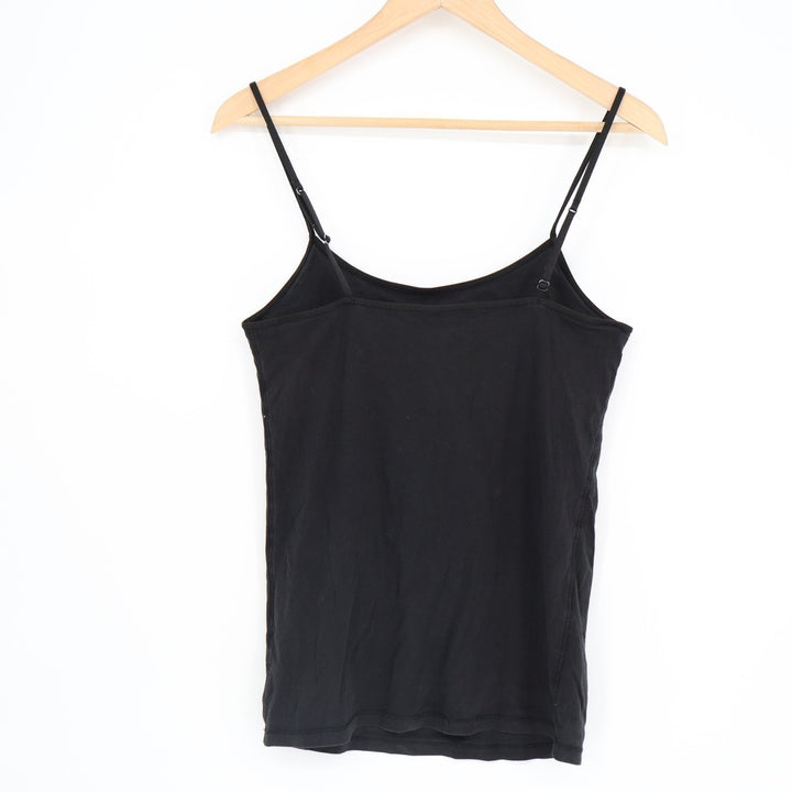 American Eagle Outfitters Camisole Top Womens M Black Stretch Adjustable Straps