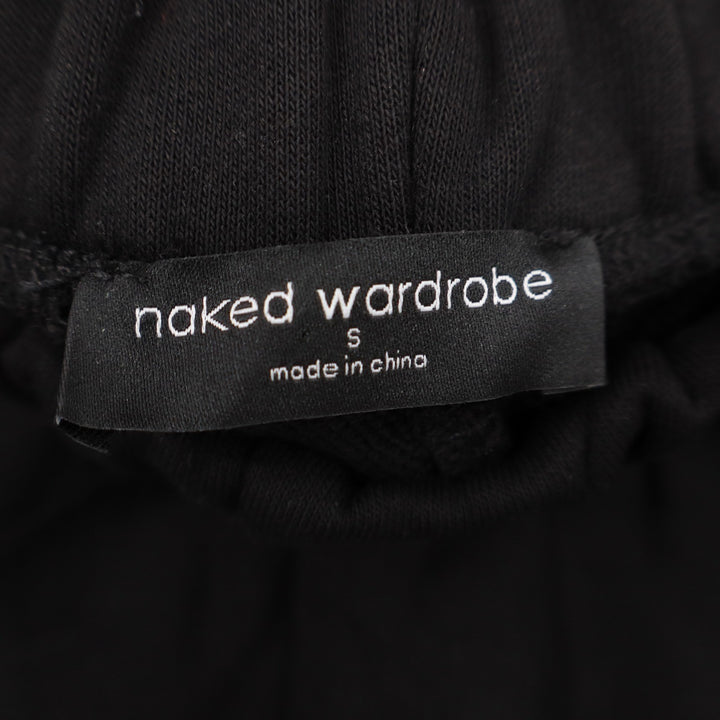Naked Wardrobe Black Sweatshirt and Joggers Sweatpants Set Small