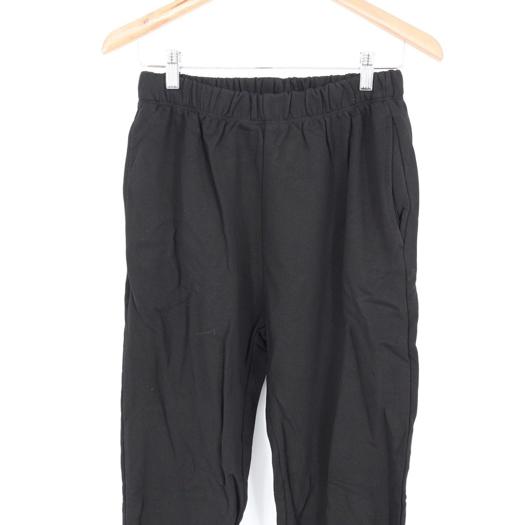 Naked Wardrobe Black Sweatshirt Jogger Set Women's Small Oversized Fleece
