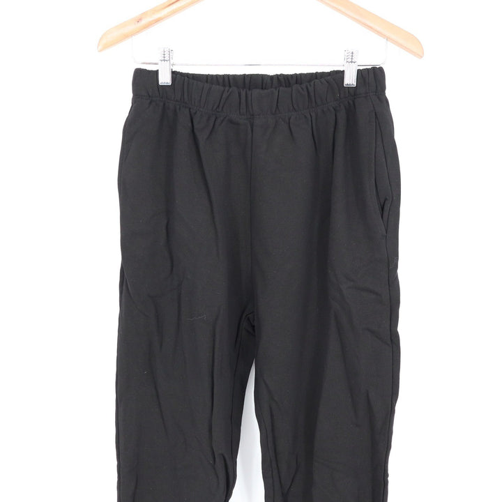 Naked Wardrobe Black Sweatshirt Jogger Set Women's Small Oversized Fleece