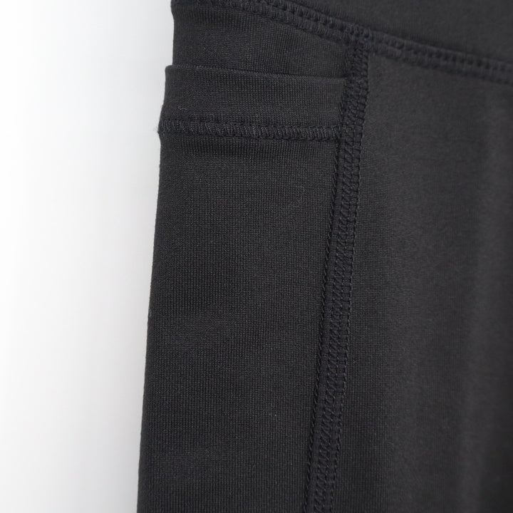 DSG Girls Momentum Bike Short Pure Black Mid Rise XS 8-9 New