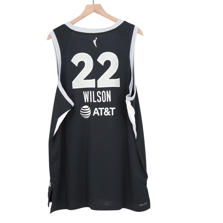 Nike Las Vegas Aces A'ja Wilson 22 Exploration Series Jersey Black XXL