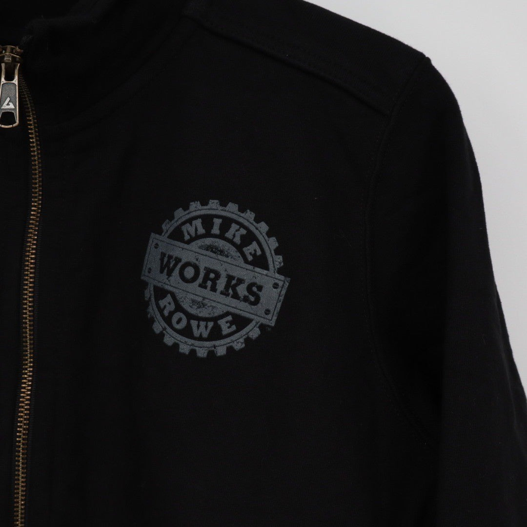 American Giant Women's Moto Full Zip Mike Rowe Made In USA Size XL