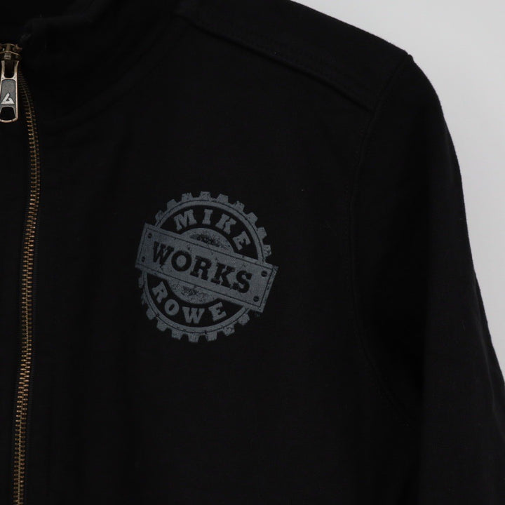 American Giant Women's Moto Full Zip Mike Rowe Made In USA Size XL
