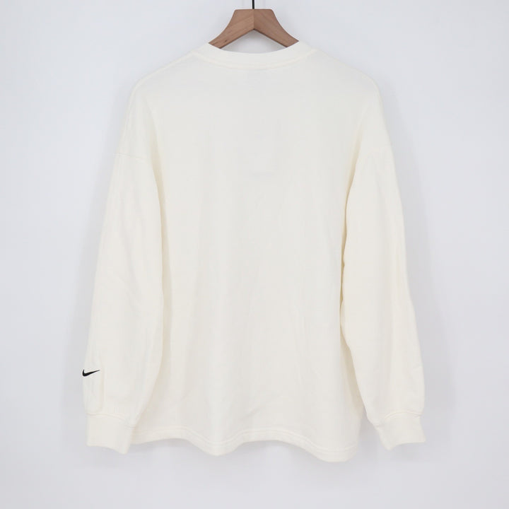 Nike Sportswear Phoenix Fleece Graphic Crewneck Sweatshirt Sail Mens M