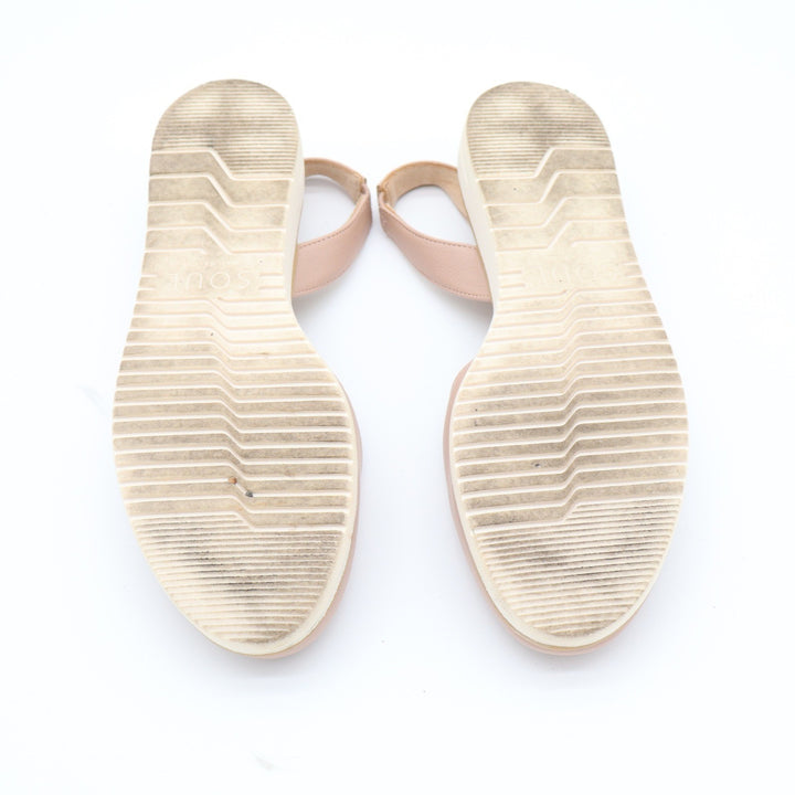 Soul Naturalizer Idea d'Orsay Slingback Flats Mauve Pink Womens 8M